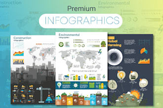 design a premium infographic