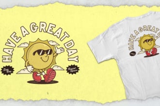 create vintage retro cartoon character mascot design