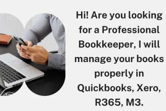 setup, cleanup, maintain books in quickbooks, xero
