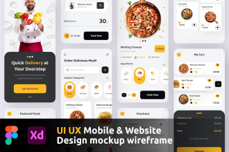 do wireframes, UX UI design, and prototypes