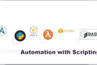 do bash and python scripting to automate tasks