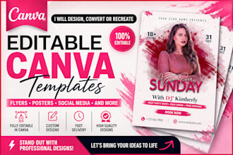 design instagram story design, instagram post and canva templates