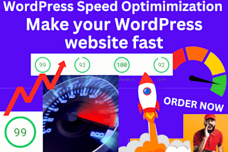 wordpress website speed optimization, optimize and improve page speed