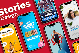 do stories design for instagram and facebook
