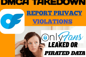 takedown onlyfan leaked or stolen content under dmca