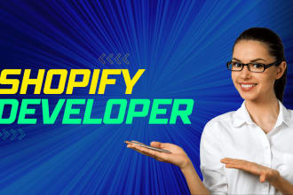 be your shopify developer fix bug do custom coding