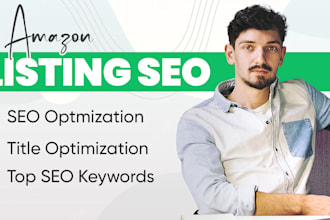 write SEO optimized amazon product descriptions and listing optimization