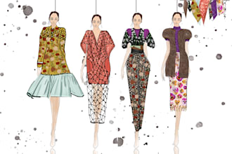 illustrate your clothing designs