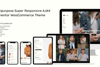 create a ecommerce wordpress website with elementor pro