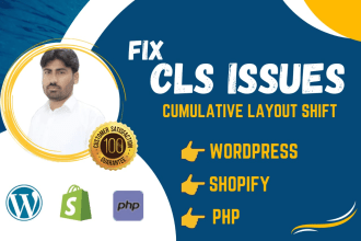 fix cls issues of core web vitals without layout changing