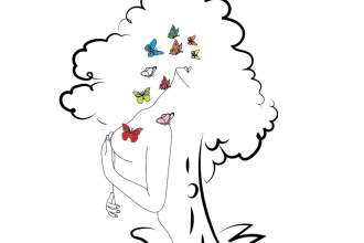 drawing line art, line art poster