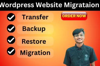 migrate wordpress to new host, change domain name