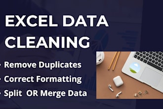 clean format and remove duplicates in excel and CSV