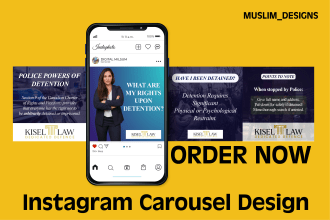 create 10 slides linkedin, instagram carousel in 12 hours