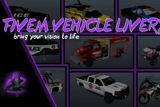 create liveries for any fivem vehicle