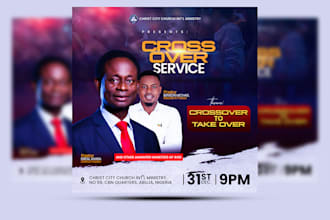 design an awesome church flyer in 24hrs