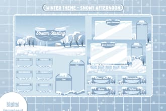 design username twitch overlays, panels, screens, alerts