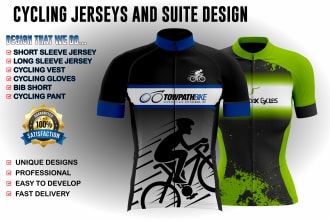 design sublimation cycling jerseys, shorts and apparel