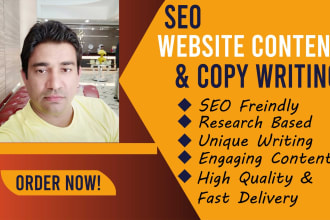 do SEO website content writing, articles, ghostwriting, or copyrighting