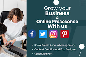 do social media post, facebook ads, strategy calendar and engage your customer
