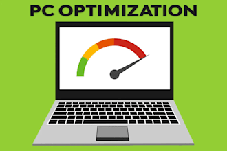 optimize, fix your PC for gaming overclock and backup data
