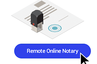 perform general online notary services for you
