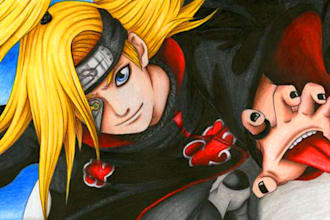 make favorite character from comics, anime or videogame