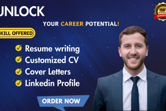write an profassional ats  resume , CV, cover letter