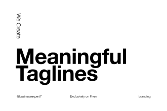 create catchy taglines for your business or product