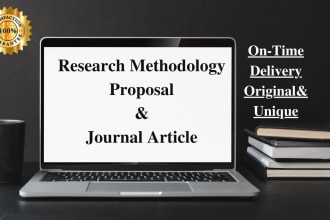 design methodology and proposals for your research project