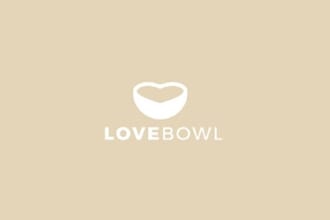 design perfect worthy love bowl logo