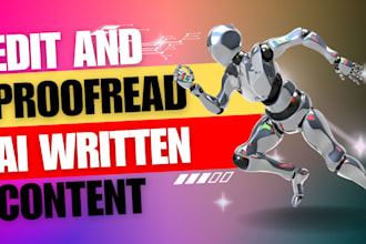 proofreading ai generated transcripts for ai content editing