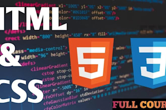 make a HTML and CSS website