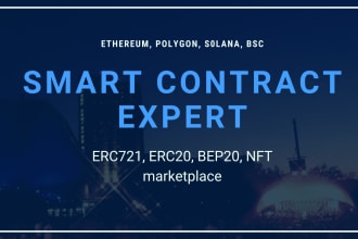 create smart contract solidity developer ethereum