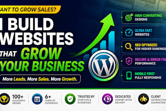 build wordpress website that convert visitor into customer