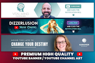 create youtube banner or any social media banner using canva