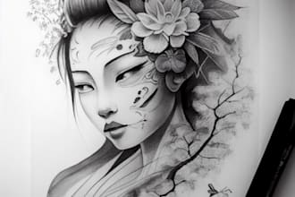 Best Price!  create premium custom tattoo design