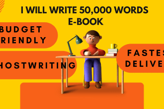 ghostwrite complete 50,000 words ebooks and books