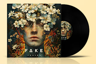 design an eyecatching and stunning album cover artwork