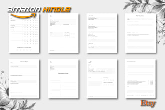 design high quality custom journal or planner for amazon kdp