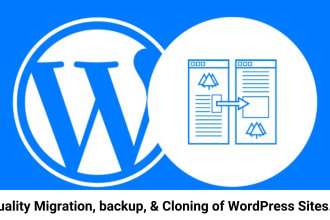 migrate, backup, and clone any wordpress site