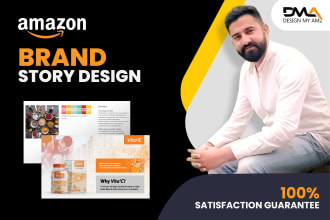 create highly converting amazon brand story for amazon ebc