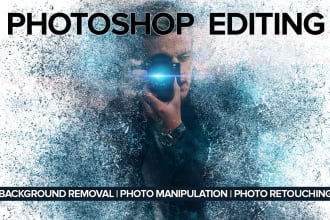 do photoshop manipulation photo editing and retouching