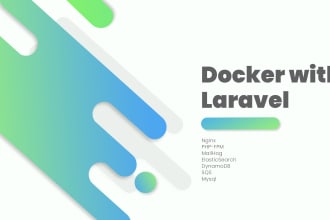 create docker compose file for laravel projects
