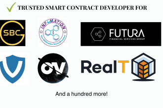 create secure token, nft and custom smart contracts