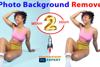 remove photo background to white or transparent