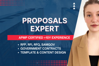 write a winning bid proposal for your rfp, rfi, rfq, samgov, etc