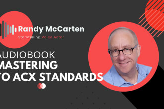 master your audiobook to acx audible standards