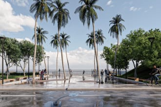 design park, garden, master plan, city plan and larger scale landscape projects