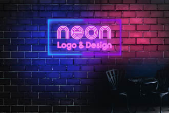 design neon logo and custom neon signs